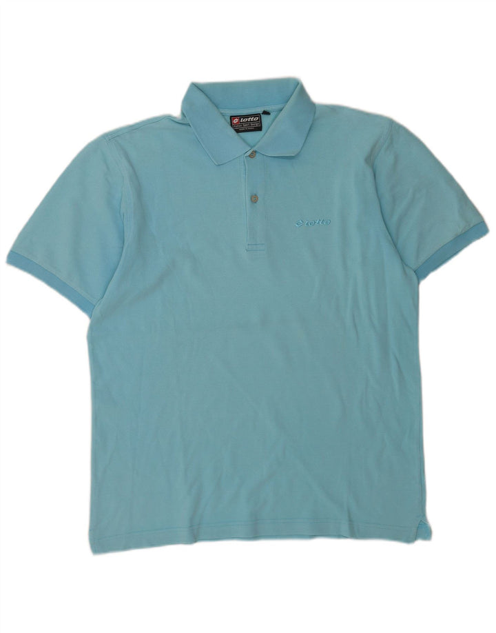 Lotto Mens Polo Shirt XL Blue