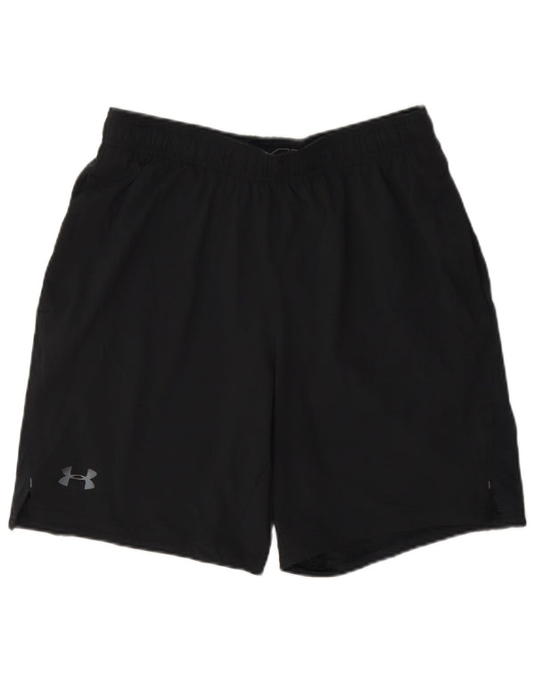 Under Armour Mens Heat Gear Sport Shorts Medium Navy Blue