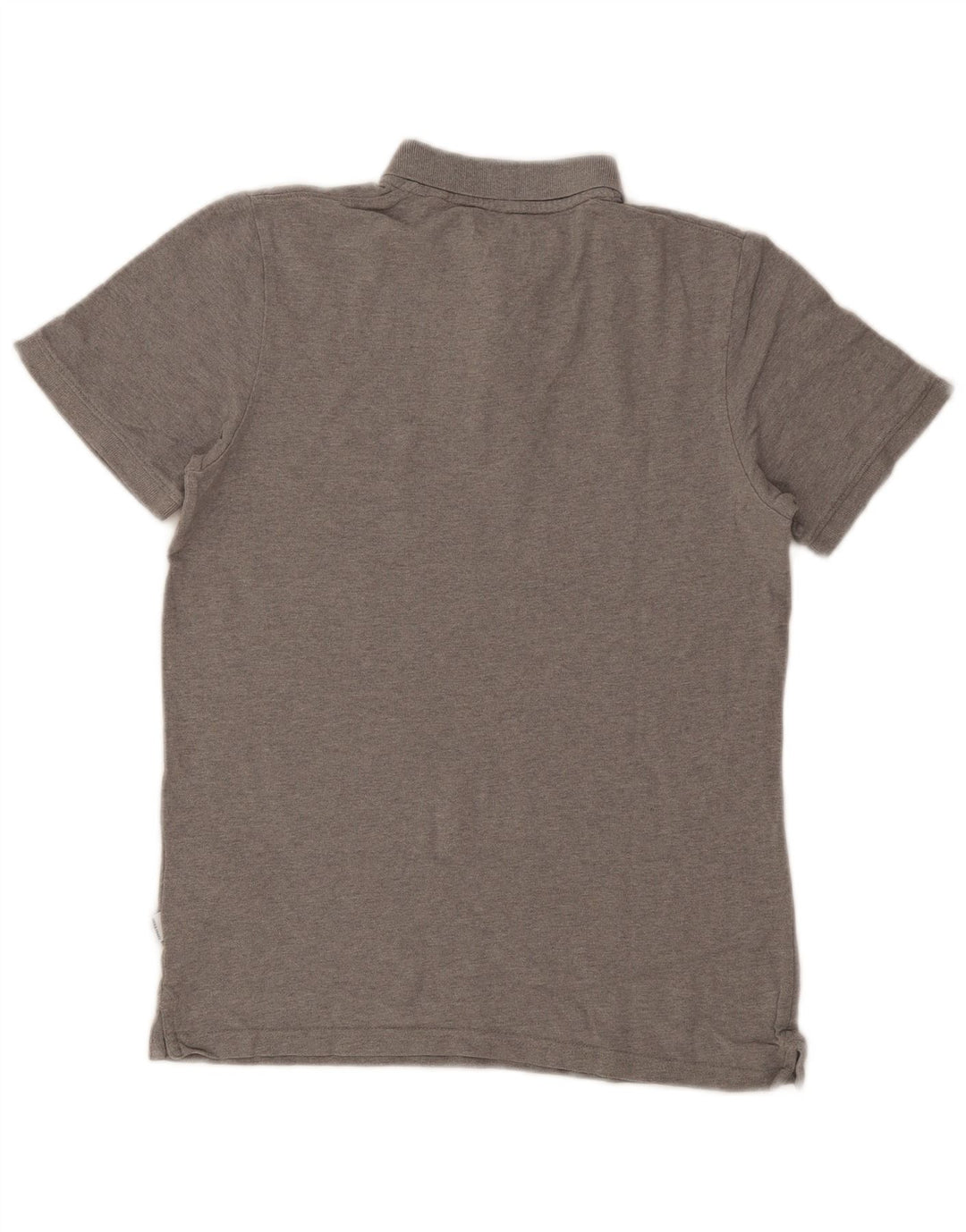 Jack & Jones Mens Polo Shirt Small Grey Cotton