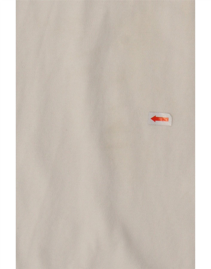 K-WAY Mens Polo Shirt Medium White