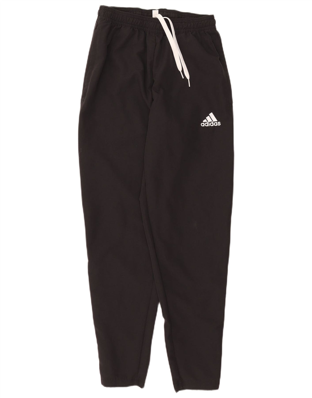 ADIDAS Mens Tracksuit Trousers Small Black Polyester