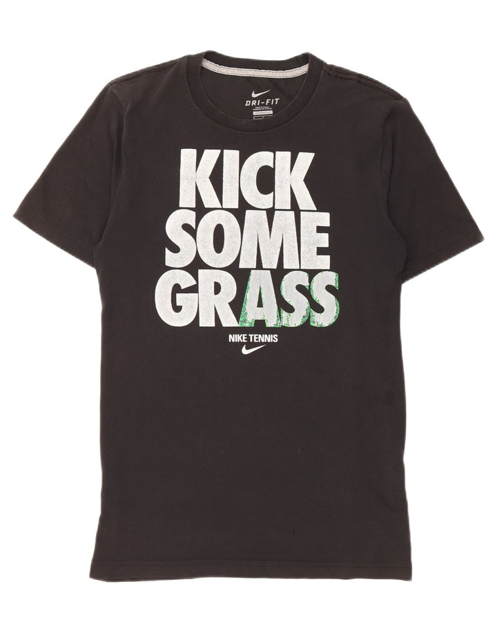 Nike Mens Dri Fit Graphic T-Shirt Top Small Black