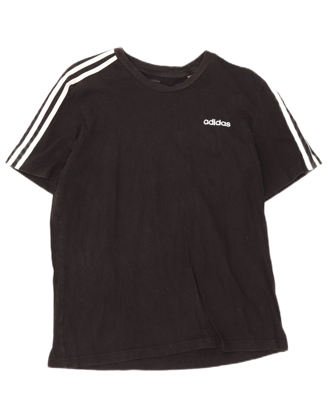 Adidas Mens T-Shirt Top Large Black