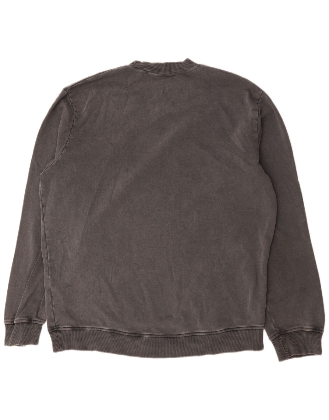 Lyle & Scott Mens Sweatshirt Jumper Large Grey Cotton