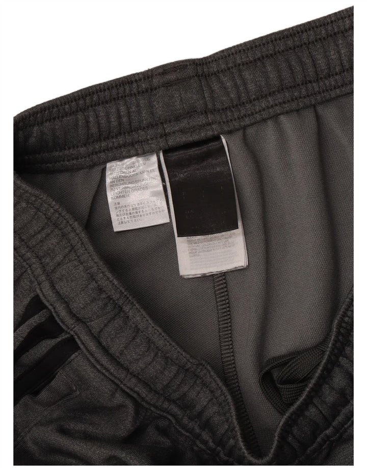Adidas Mens Tracksuit Trousers Large Grey Polyester