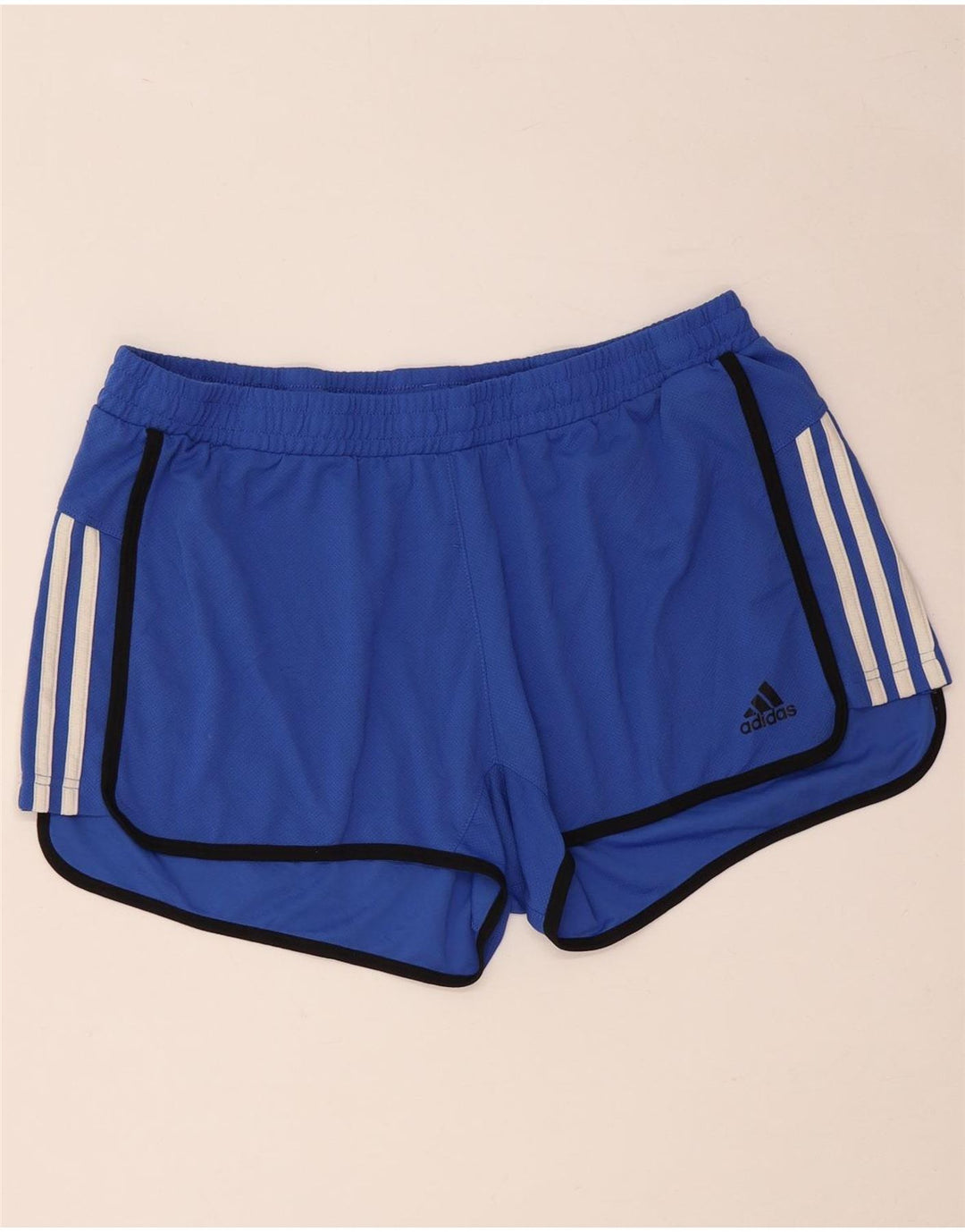 ADIDAS Womens Climalite Sport Shorts UK 20/22 XL  Blue Polyester
