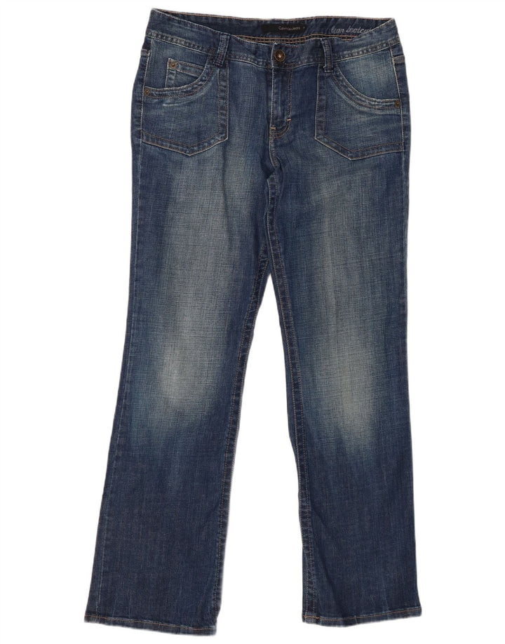 CALVIN KLEIN Womens Bootcut Jeans US 14 XL W34 L31 Blue Cotton