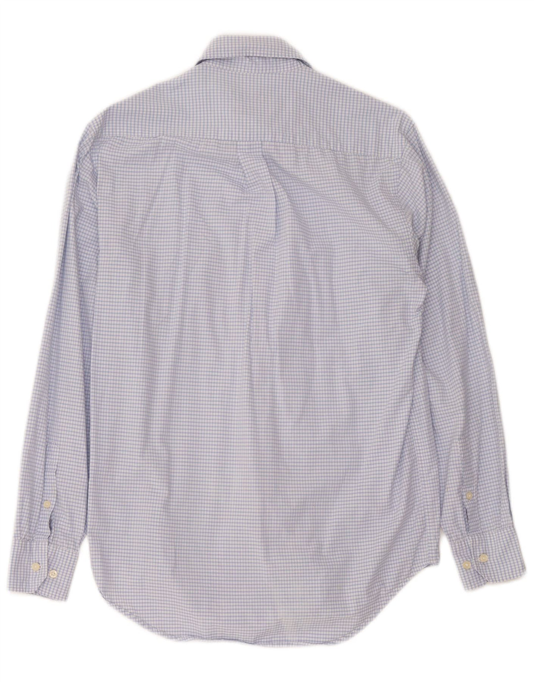 Dack's Mens Shirt Small Blue Gingham