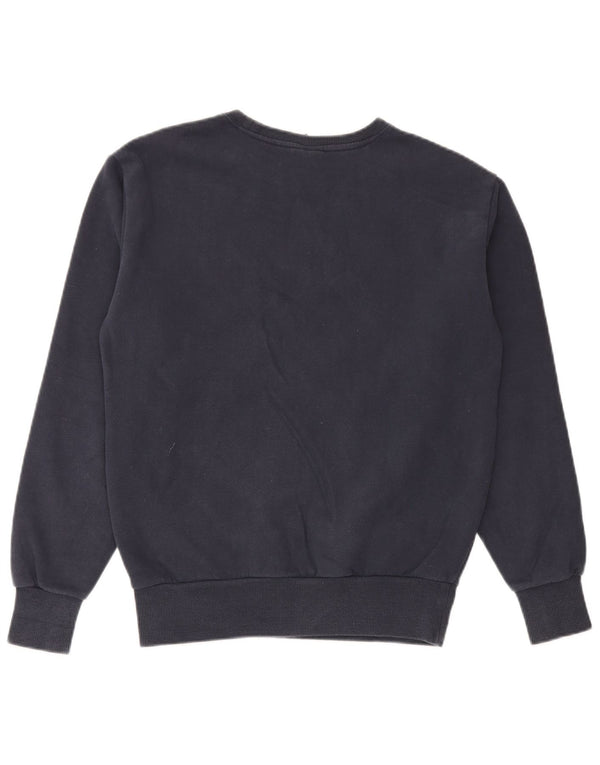 Ellesse Mens Sweatshirt Jumper Small Navy Blue Cotton