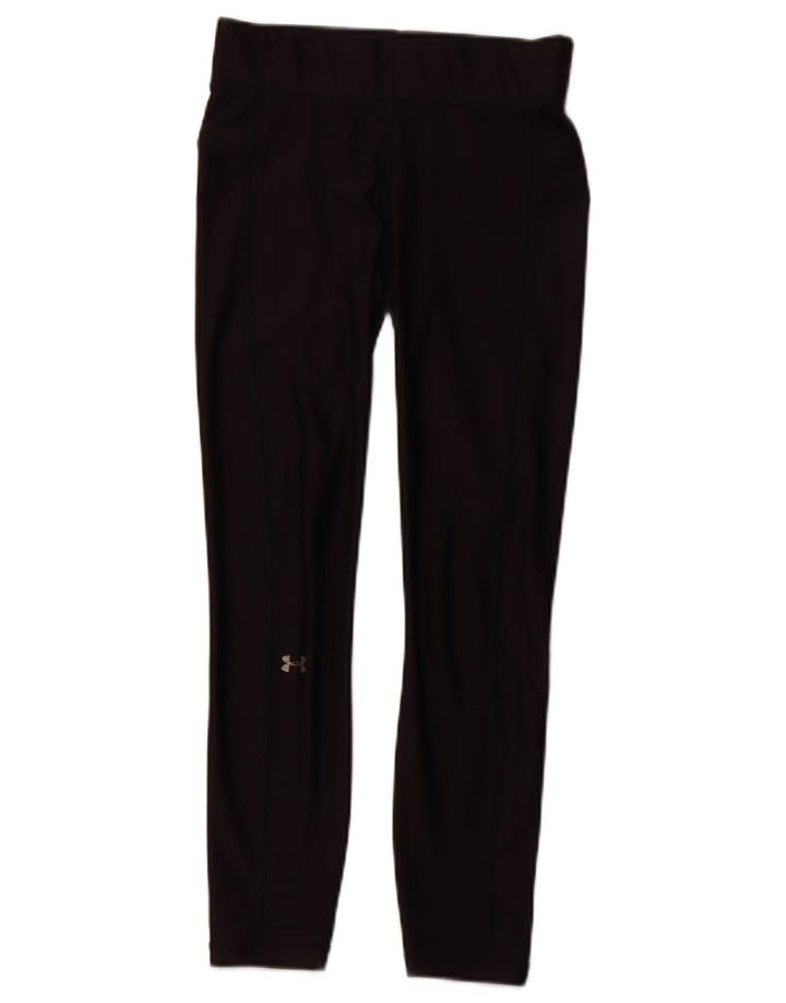 UNDER ARMOUR Womens Leggings UK 4 XS Black
