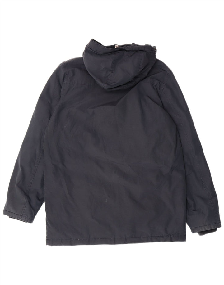 WOOLRICH Boys Windbreaker Jacket 13-14 Years Navy Blue Cotton