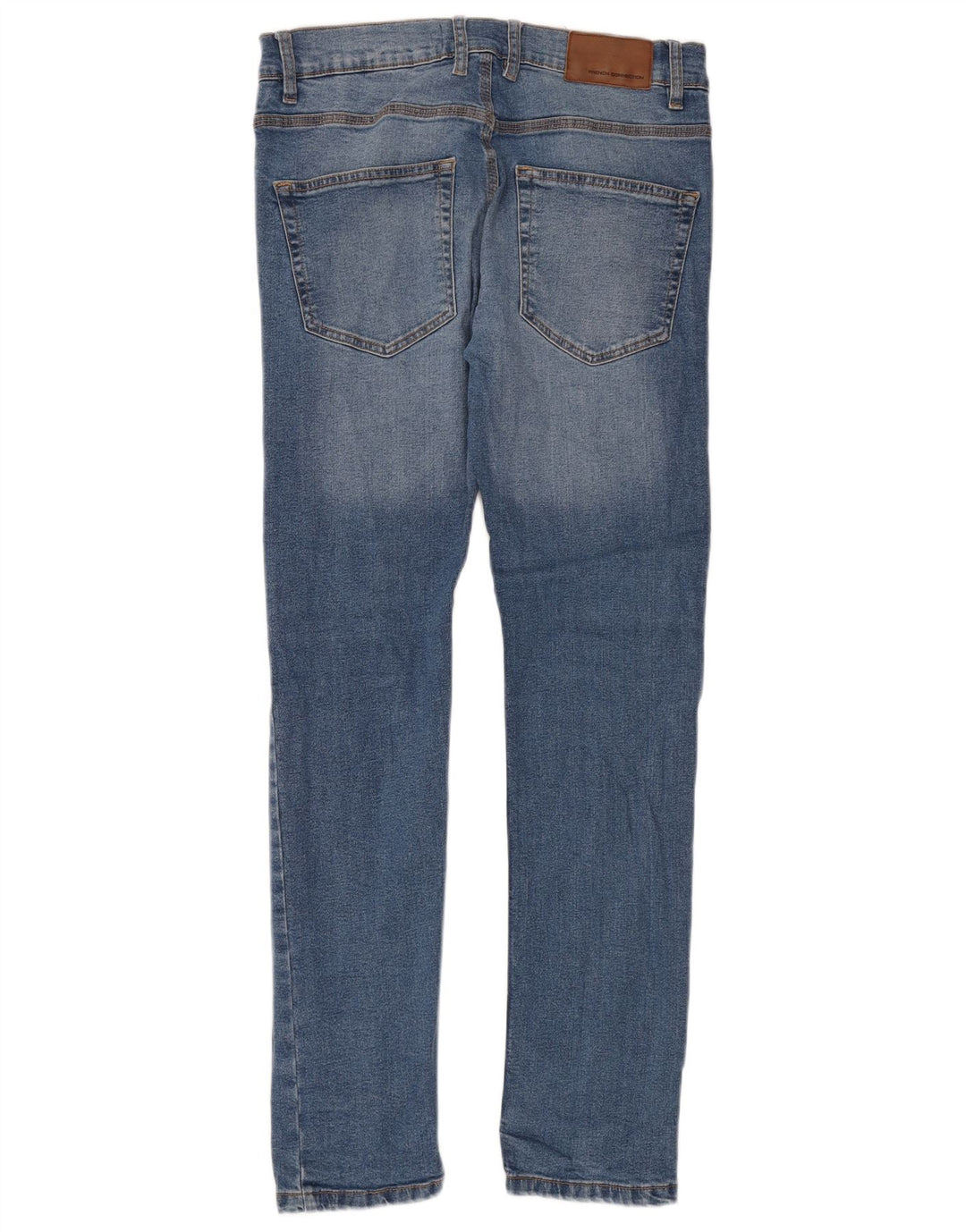 French Connection Mens Slim Jeans W32 L32 Blue Cotton