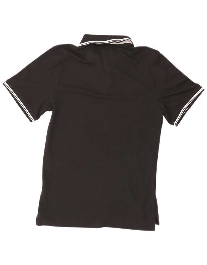 NIKE Mens Dri Fit Polo Shirt Small Black Polyester