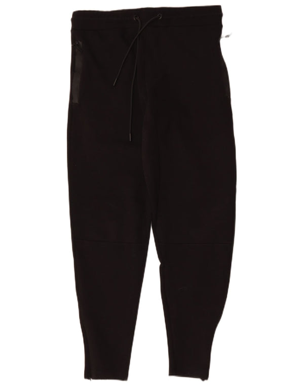 Zara Mens Tracksuit Trousers Medium Black Polyester