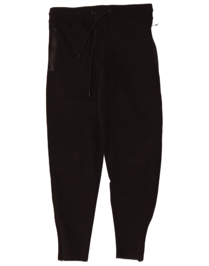 Zara Mens Tracksuit Trousers Medium Black Polyester