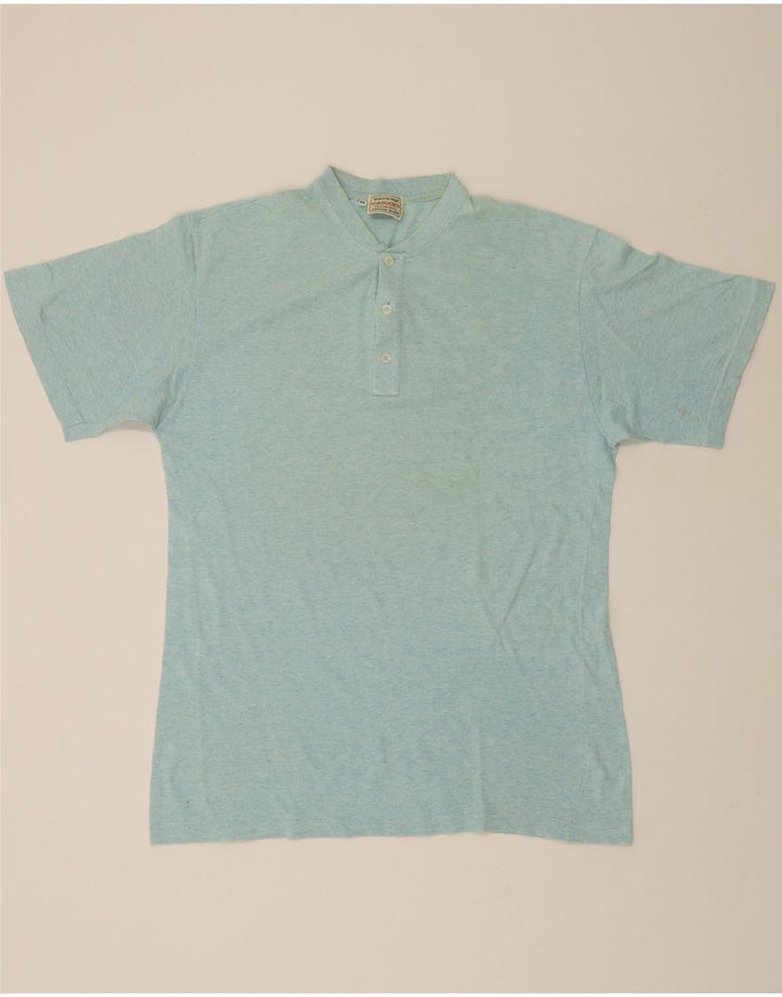 CASUCCI Mens T-Shirt Top 2XL Blue Cotton Vintage Casucci and Second-Hand Casucci from Messina Hembry 