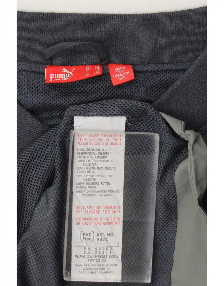 Zara Boys Pullover Tracksuit Top 13-14 Years  Grey Colourblock Polyester