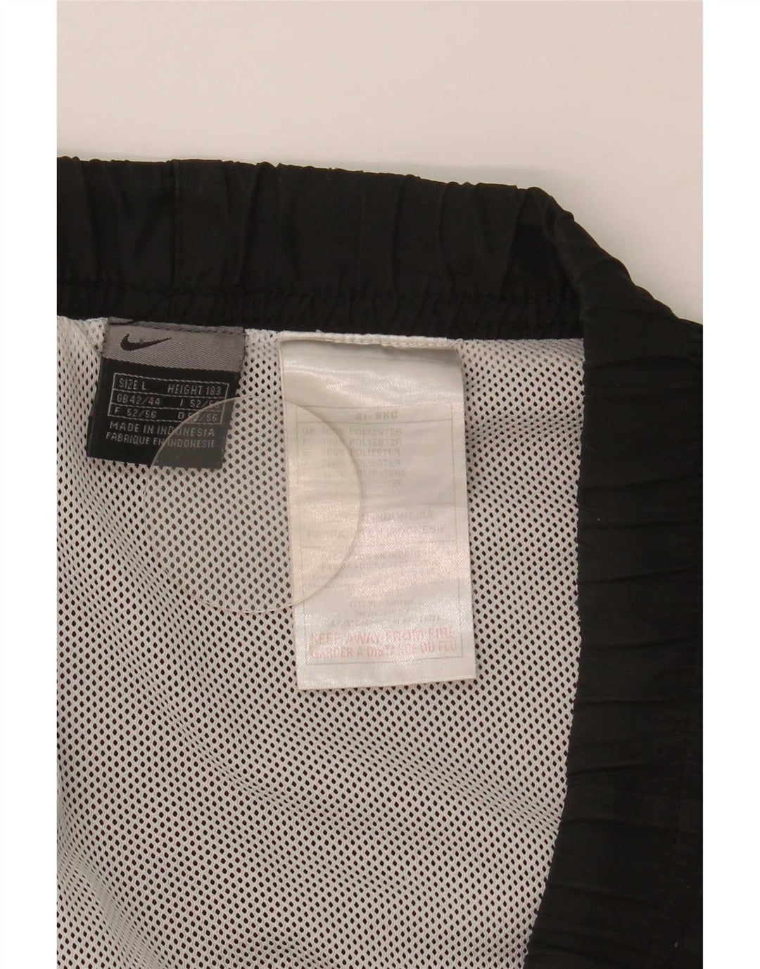 Nike Mens Sport Shorts UK 42/44 Large  Black Polyester