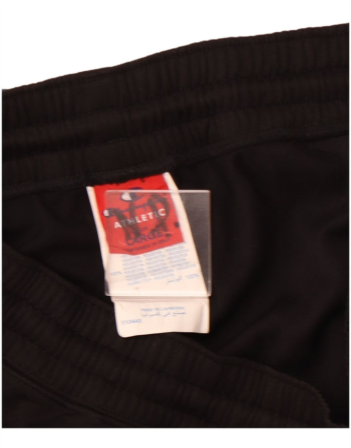 CHAMPION Mens Tracksuit Trousers Large Black Polyester