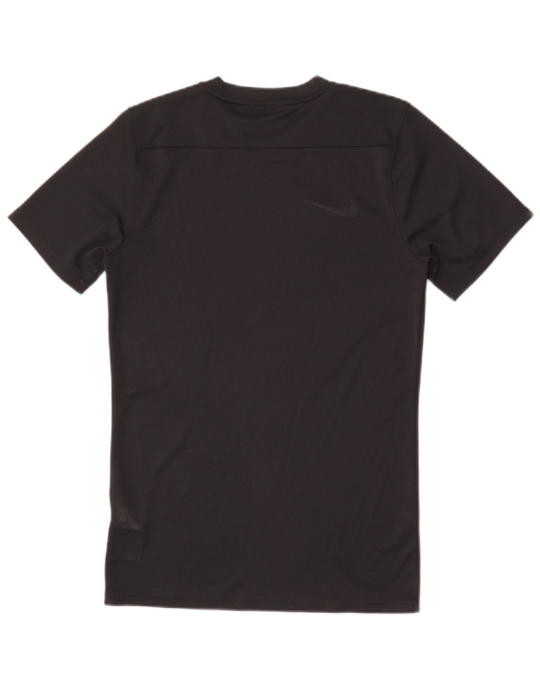 Nike Mens Dri Fit Slim T-Shirt Top Small Black Polyester