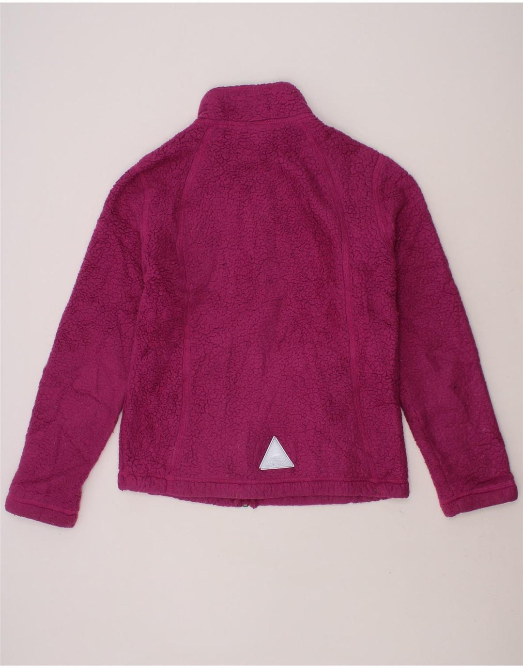 L.L.BEAN Girls Fleece Jacket 7-8 Years Small Pink Polyester Vintage L.L.Bean and Second-Hand L.L.Bean from Messina Hembry 