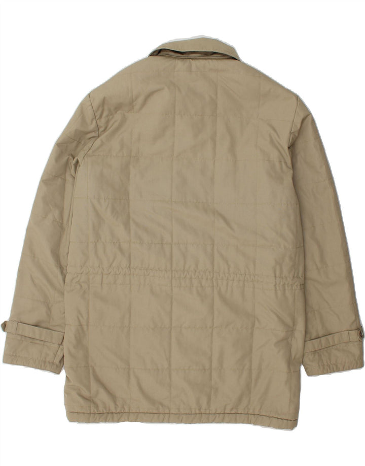 ATLAS FOR MEN Mens Sherpa Windbreaker Jacket IT 48 Medium Beige Polyester Vintage Atlas For Men and Second-Hand Atlas For Men from Messina Hembry 