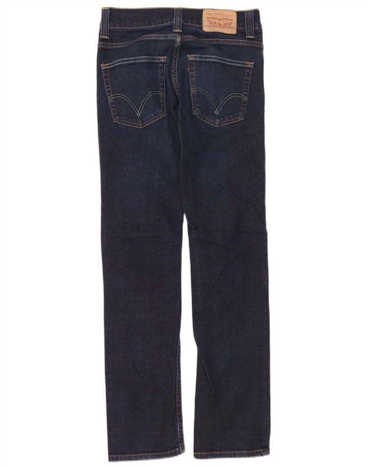 Levi's Mens 511 Slim Jeans W30 L32 Navy Blue Cotton