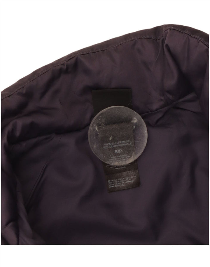 The North Face Womens Padded Jacket UK 10 Small Purple