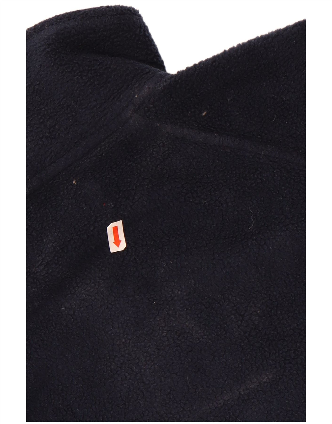 Kappa Mens Zip Neck Fleece Jumper Medium Navy Blue Polyester