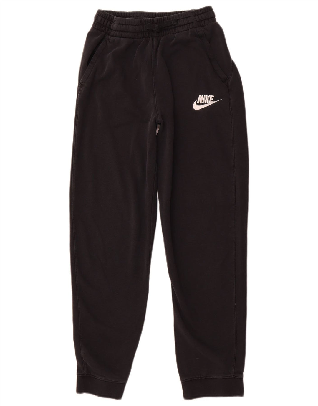 NIKE Boys Tracksuit Trousers Joggers 13-14 Years XL Black