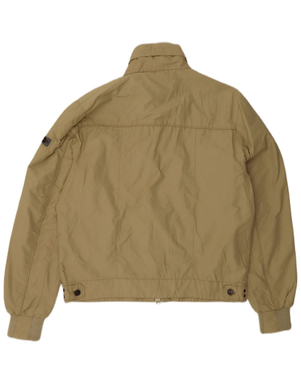 Canadiens Mens Bomber Jacket IT 50 Large Khaki Cotton