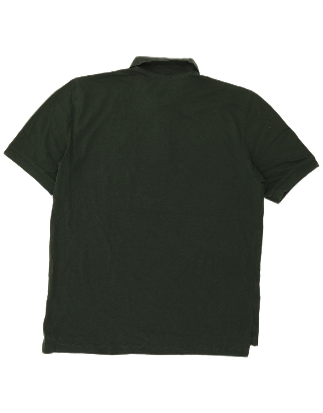 Brooks Brothers Mens Polo Shirt Medium Green Cotton