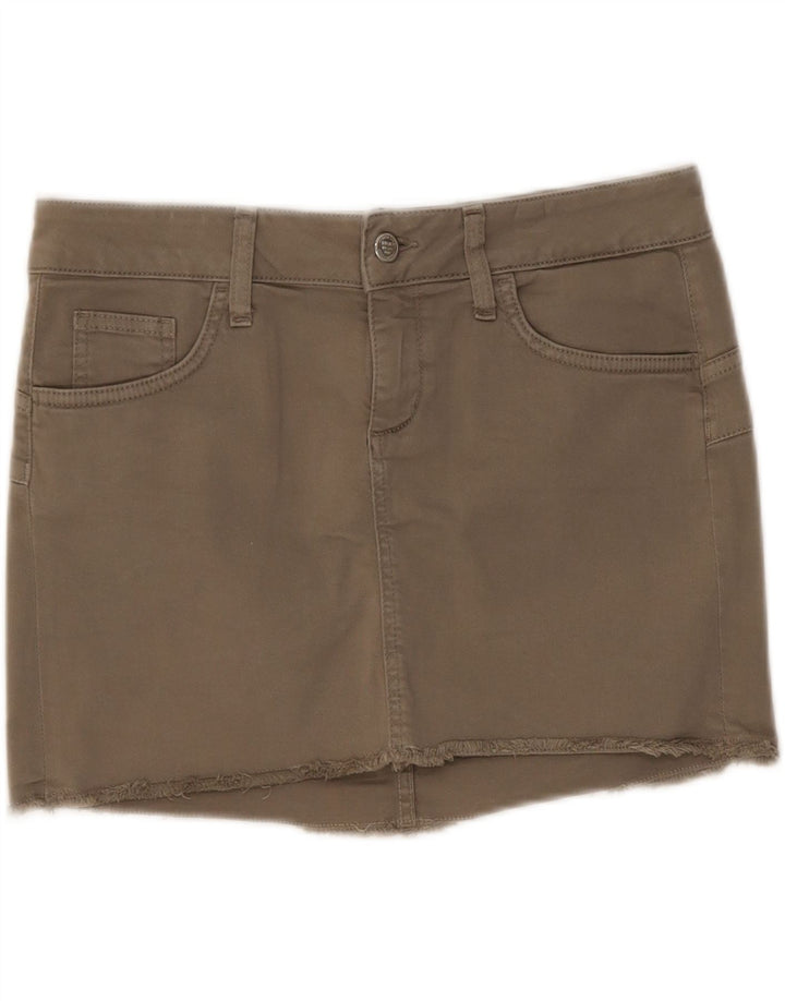LIU JO Womens Denim Mini Skirt W29 Medium Brown Cotton Vintage Liu Jo and Second-Hand Liu Jo from Messina Hembry 