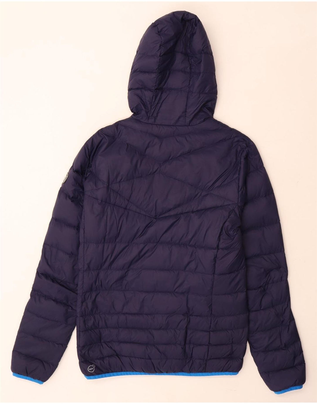 Puma Mens Hooded Padded Jacket UK 36 Small Navy Blue