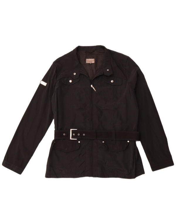 BRUGI Womens Utility Jacket UK 20 2XL Black Polyester
