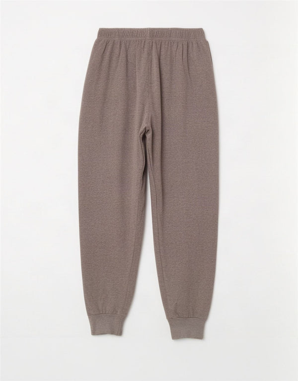 Lotto Mens Tracksuit Trousers Joggers Large Grey Flecked Cotton