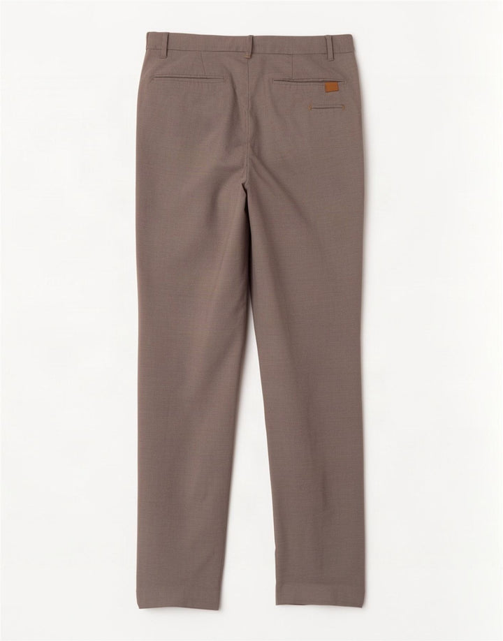 Zara Mens Slim Suit Trousers EU 40 Medium W31 L33 Grey