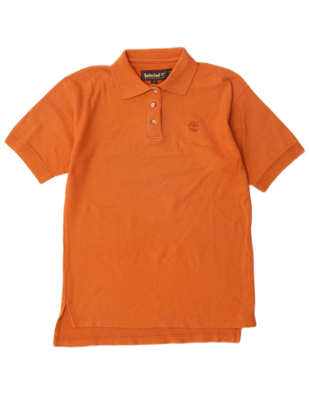 TIMBERLAND Womens Polo Shirt UK 10 Small Orange