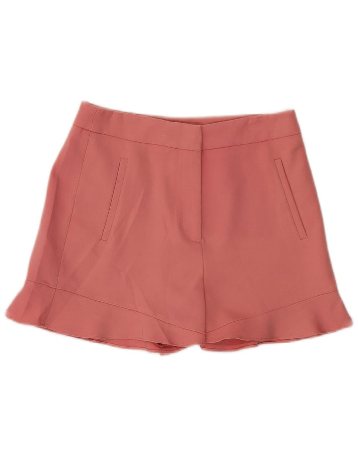 Zara Womens Hot Pants Small W26 Pink Cotton