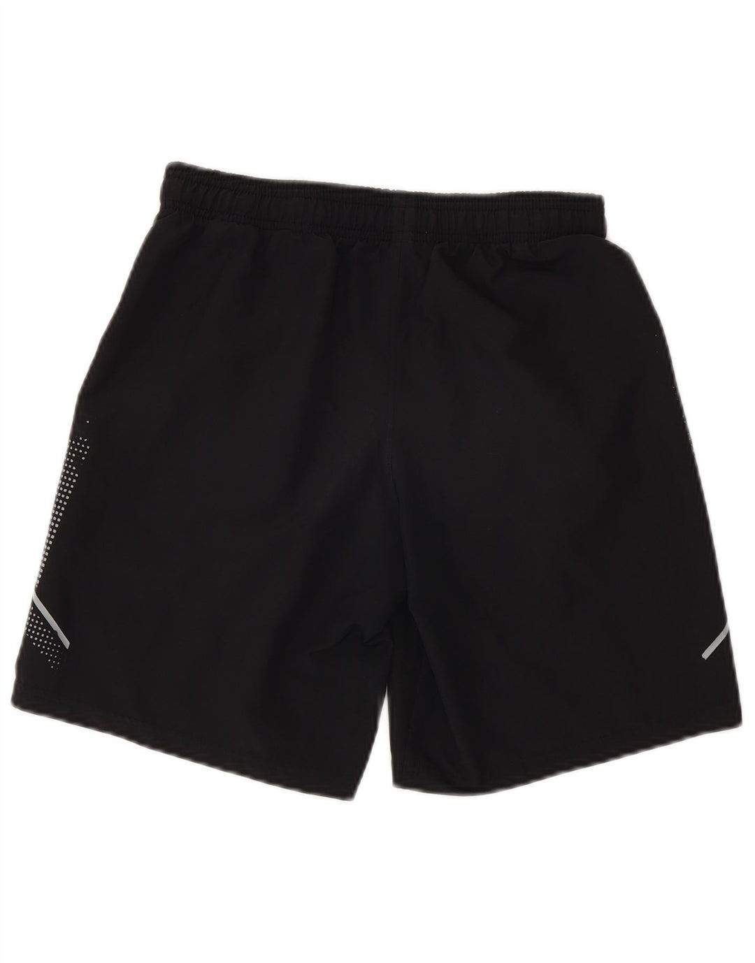 UNDER ARMOUR Boys Graphic Sport Shorts 11-12 Years Large Black Polyester
