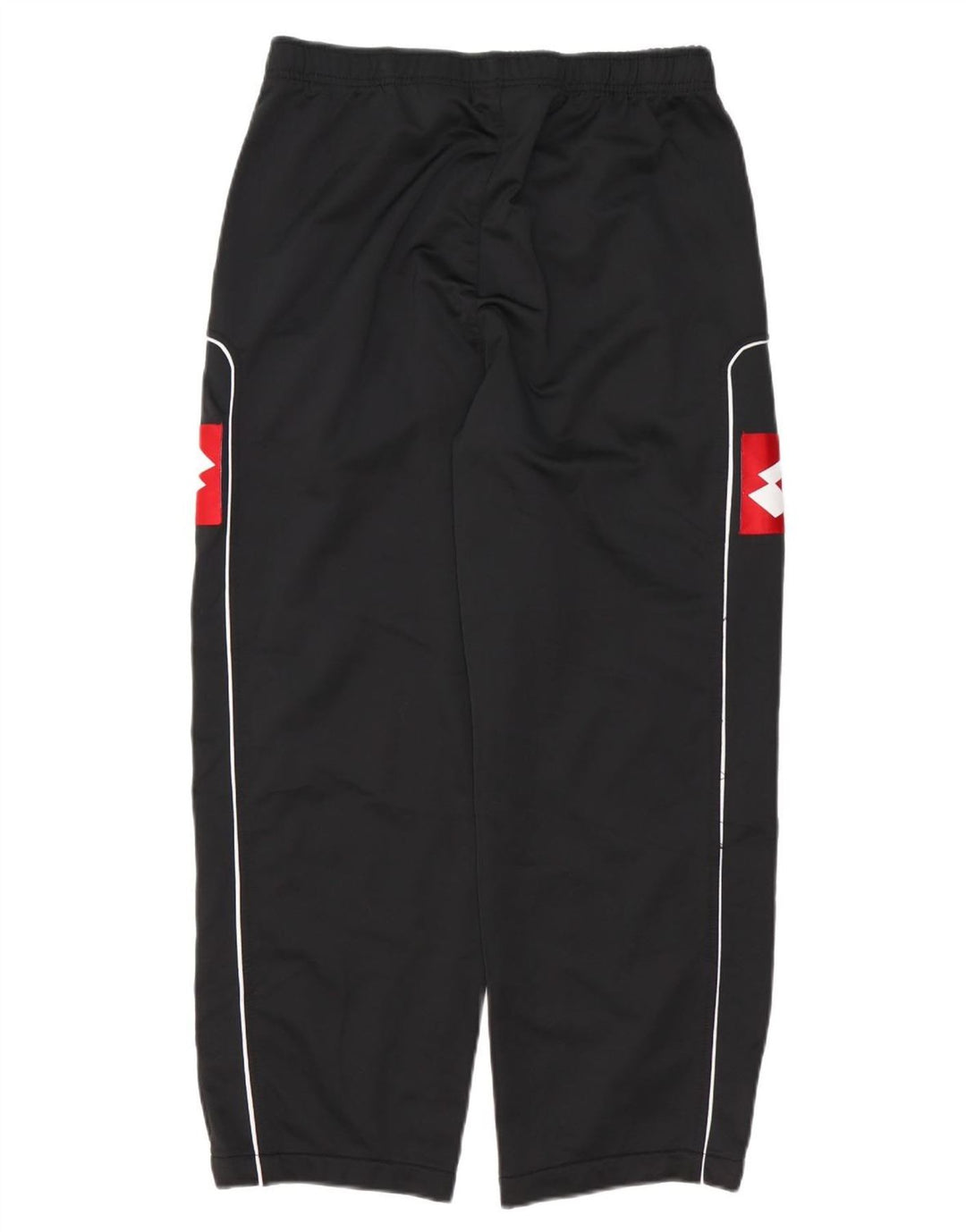 Lotto Mens Graphic Tracksuit Trousers Medium  Black Colourblock Polyester
