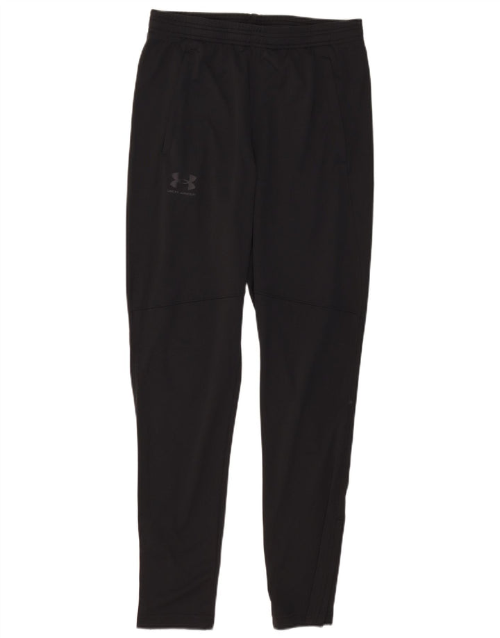 Under Armour Mens Tracksuit Trousers Medium Black Polyester