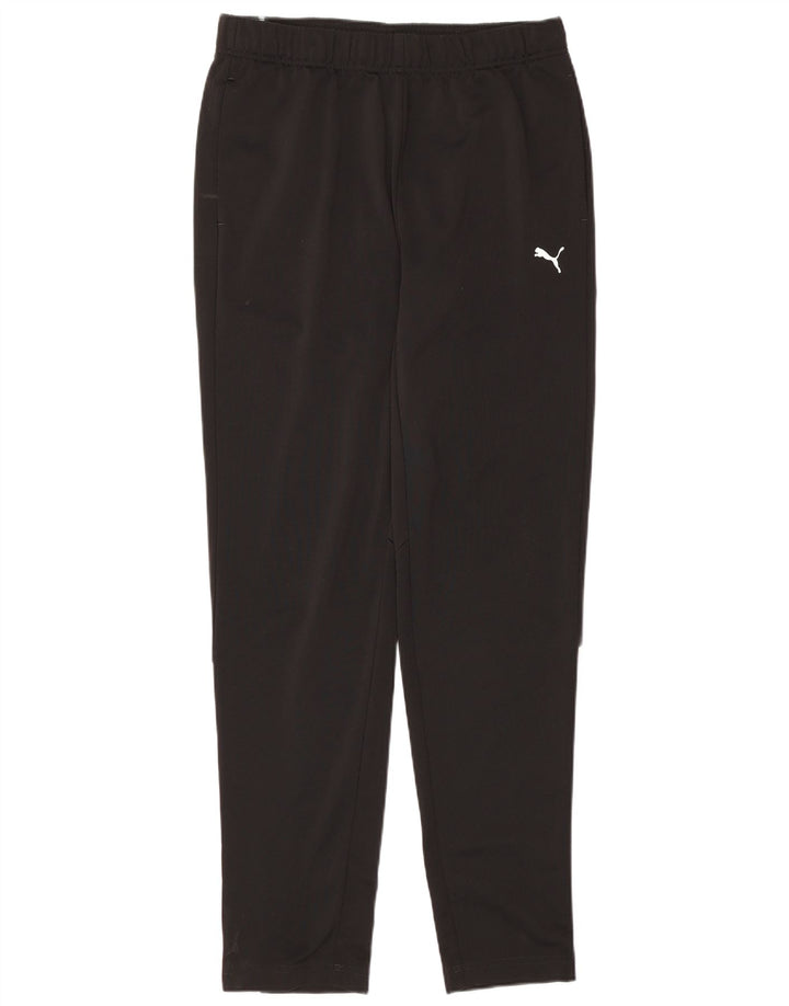 Puma Mens Tracksuit Trousers Large Black Colourblock