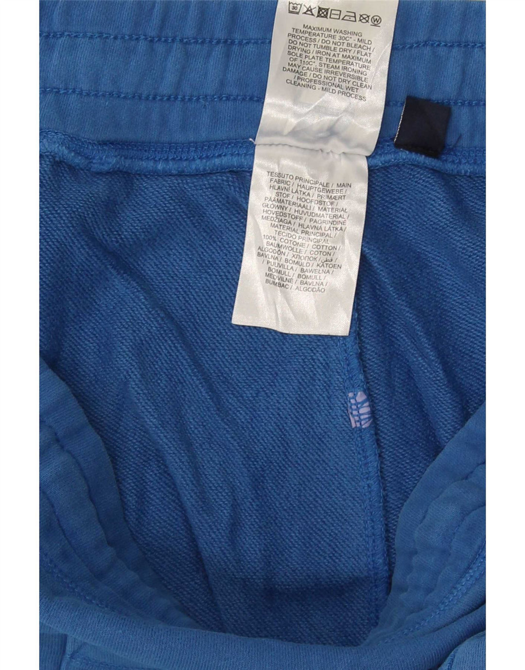 North Sails Mens Sport Shorts Medium Blue Cotton