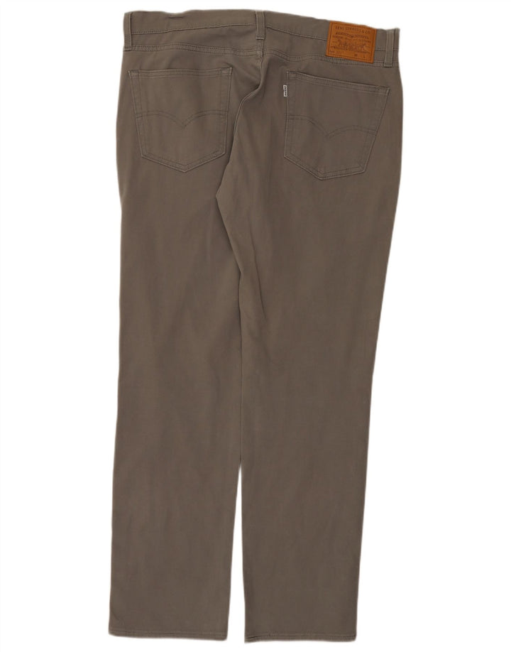 Levi's Mens 511 Slim Casual Trousers W36 L32 Grey