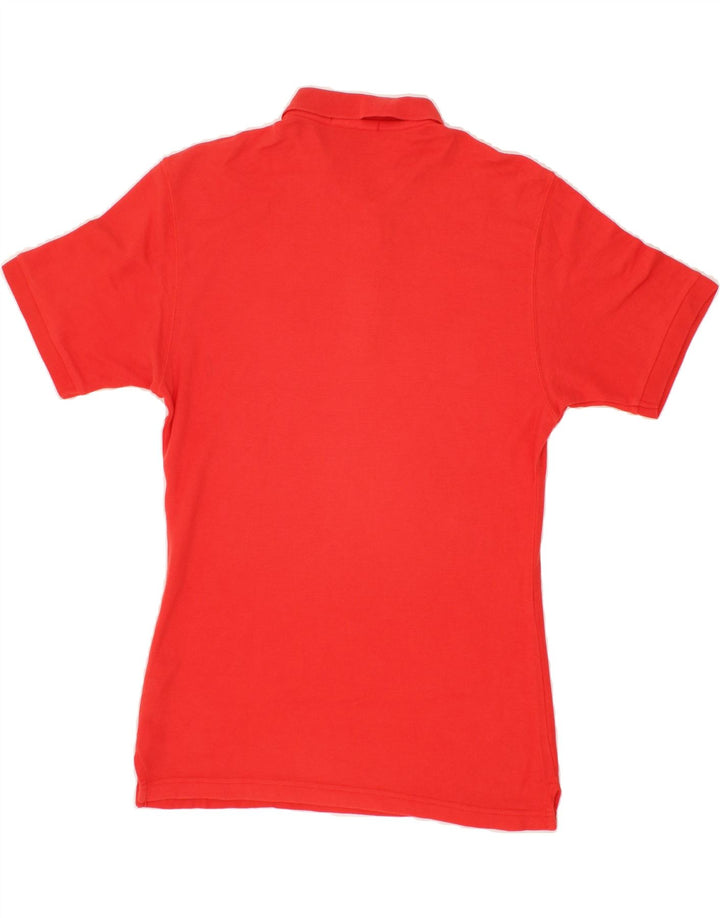FILA Mens Polo Shirt IT 46 Small Red Cotton Vintage Fila and Second-Hand Fila from Messina Hembry 