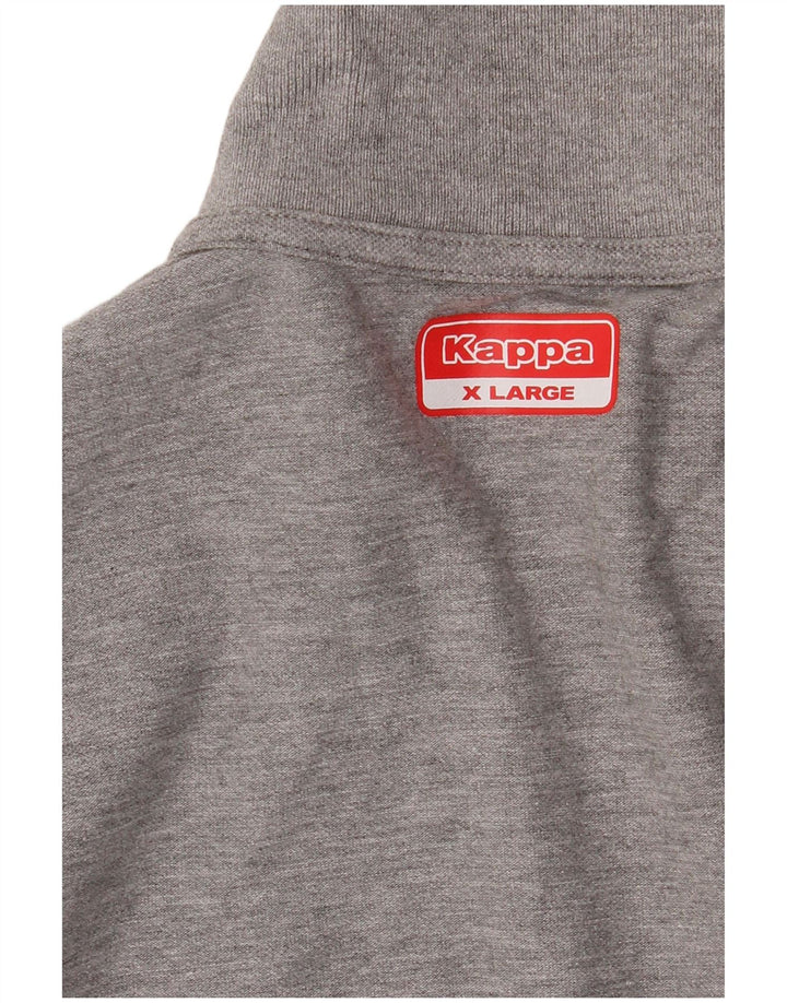 Kappa Mens Polo Shirt XL Grey