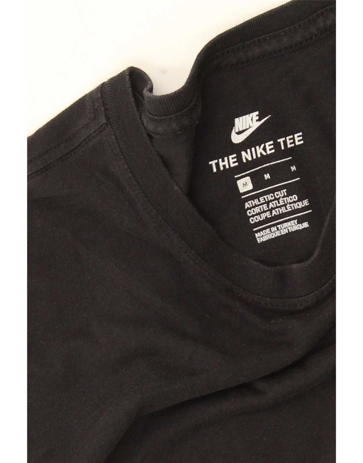 Nike Mens Athletic Cut T-Shirt Top Medium Black