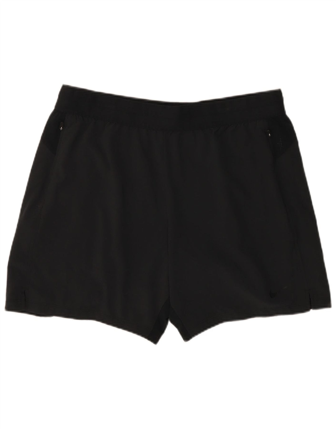 NIKE Womens Dri Fit Sport Shorts UK 18 XL  Black Polyester