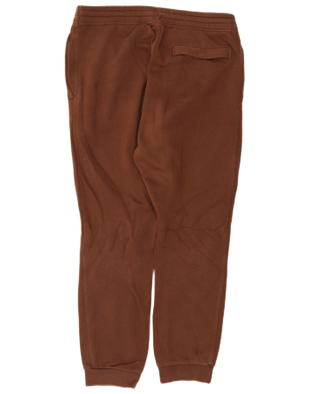 Nike Mens Tracksuit Trousers Joggers Large Brown Cotton